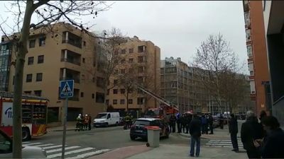 Muere una persona en el incendio de una vivienda en Carabanchel
