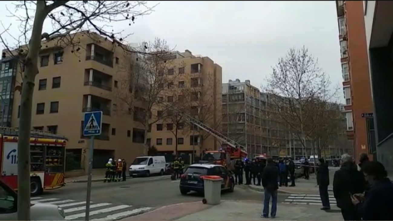 Muere una persona en el incendio de una vivienda en Carabanchel