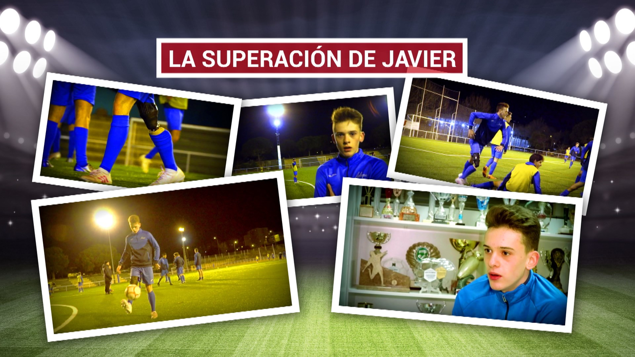 El inédito caso de Javier Mejorada, que juega al fútbol con una prótesis en la pierna