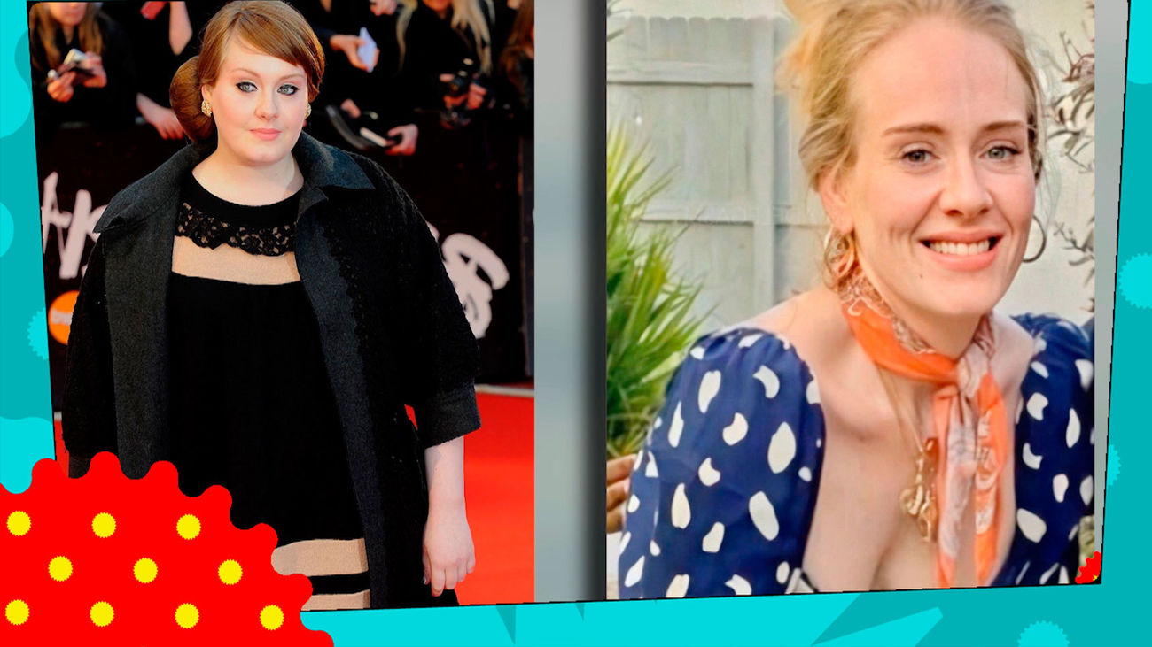 El espectacular cambio físico de Adele: Ha perdido 68kg, en 3 años