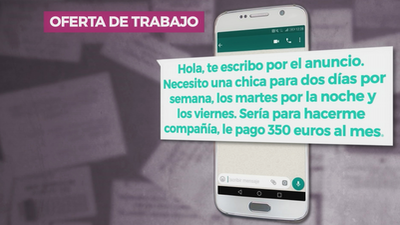 Las empleadas del hogar denuncian recibir ofertas como chicas de compañía