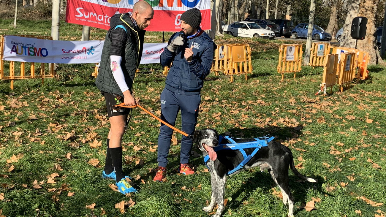 Éxito de la carrera de canitrail, en Aranjuez