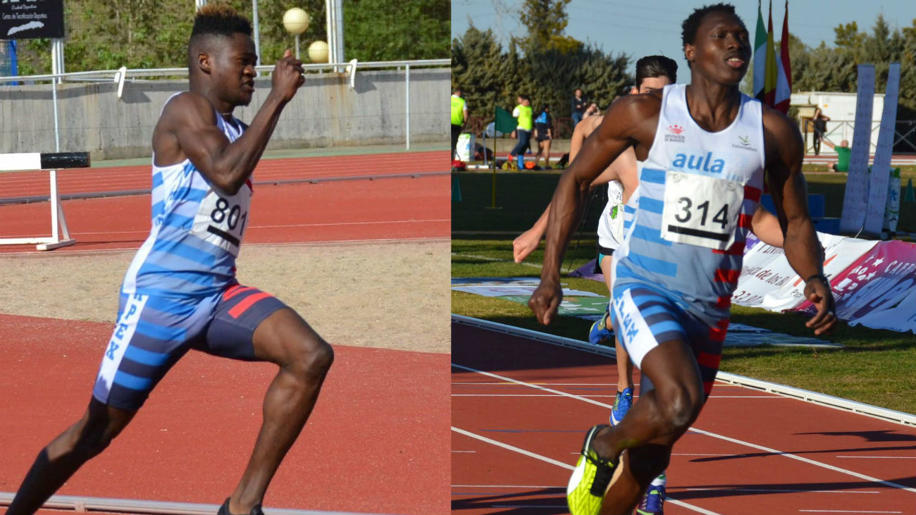 Keita y Sonko, de refugiados a atletas en Madrid