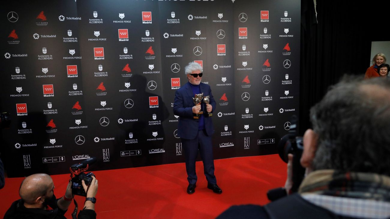 Pedro Almodóvar, en la gala de los Feroz