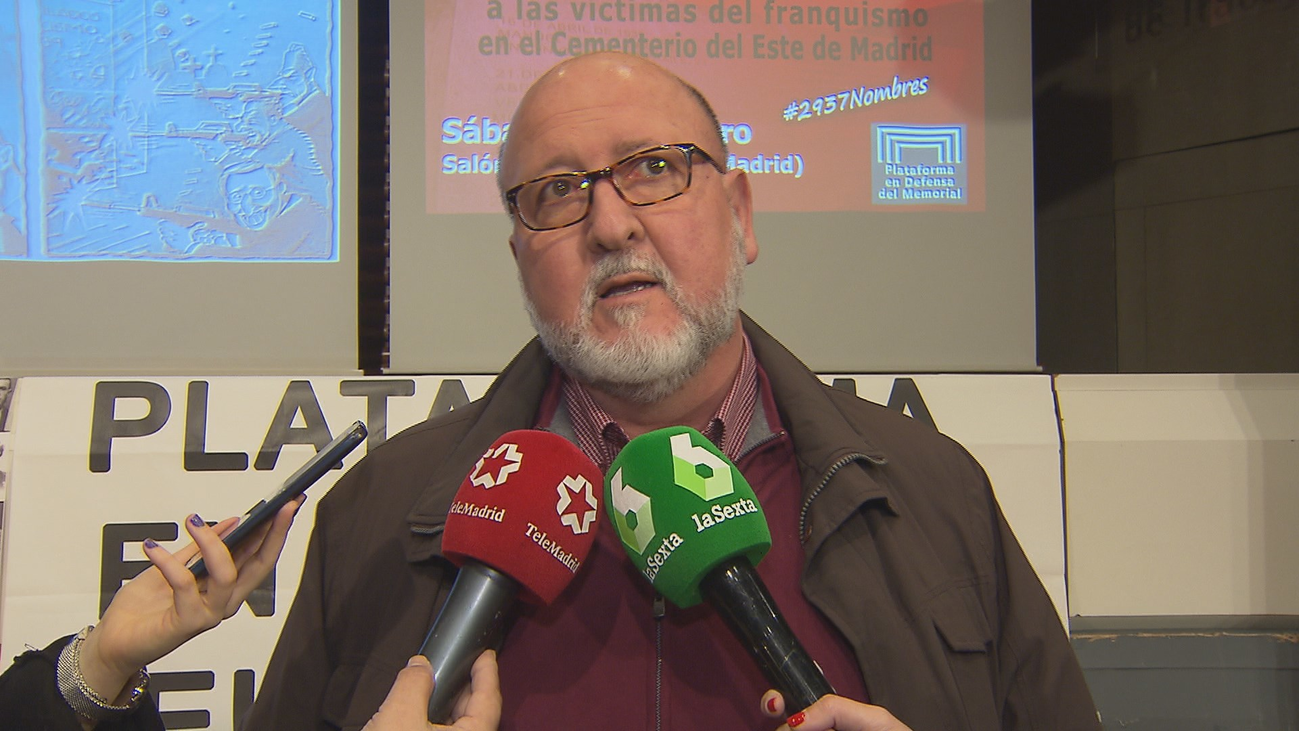 Reclaman la reposición del Memorial de las víctimas del franquismo en la Almudena