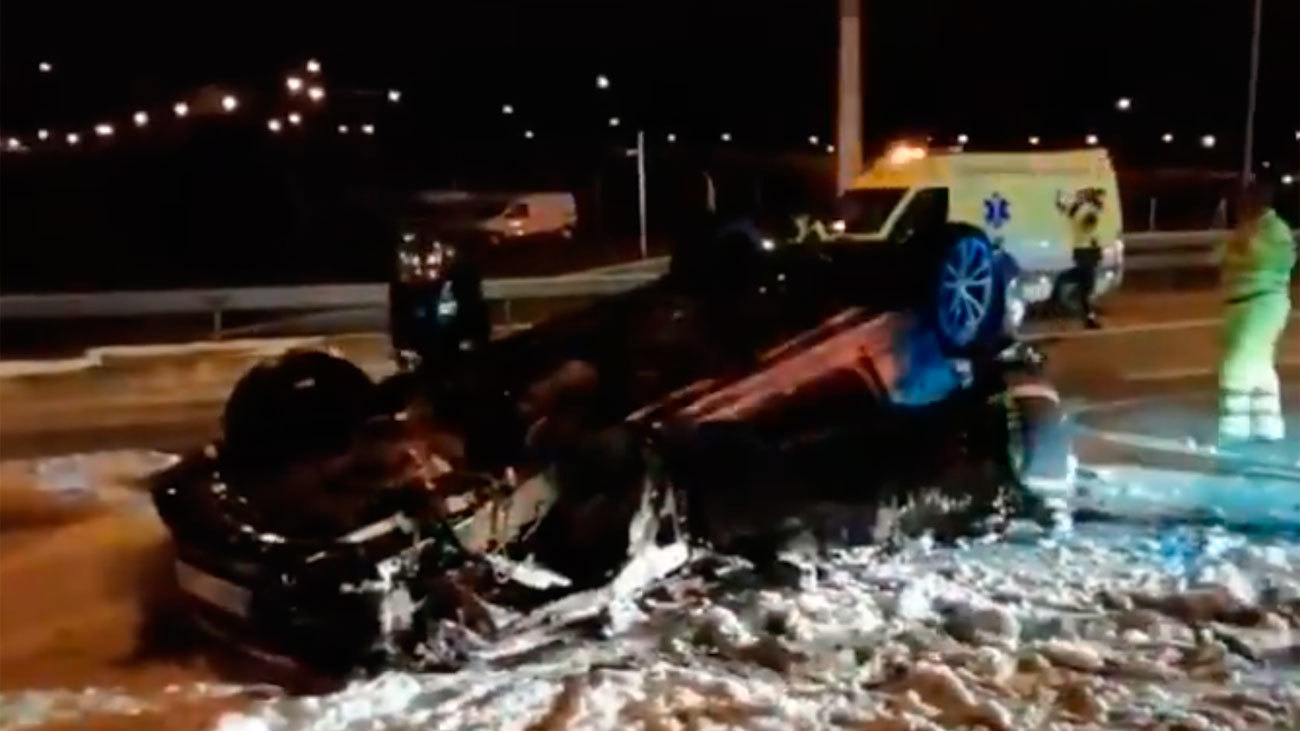 Accidente en Getafe