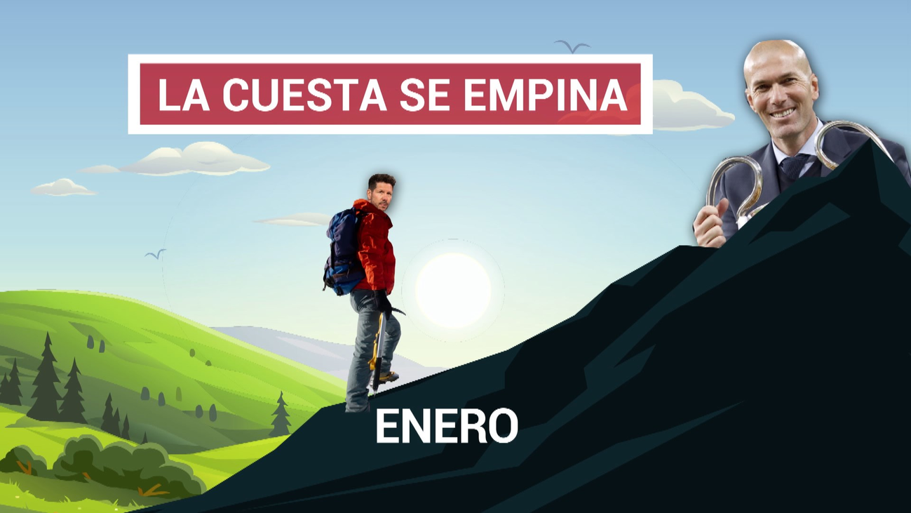 El Atlético se desinfla en la cuesta de enero