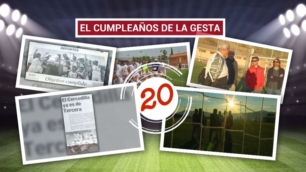 Atlético Cercedilla, 20 años de su histórico ascenso a Tercera