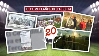 Atlético Cercedilla, 20 años de su histórico ascenso a Tercera