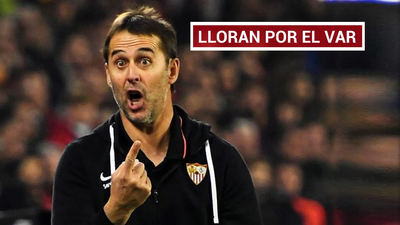 El VAR indigna al Sevilla