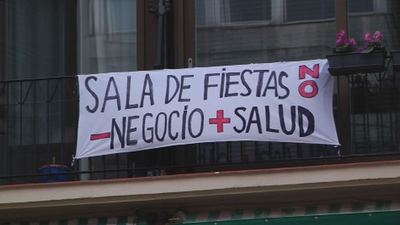 Los vecinos de Goya, en pie de guerra contra un nuevo  bar de copas