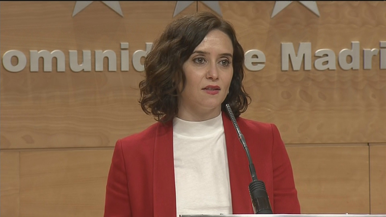 Díaz Ayuso rechaza el 'pin parental' de Vox y dice que "no está en el acuerdo de investidura" de Madrid