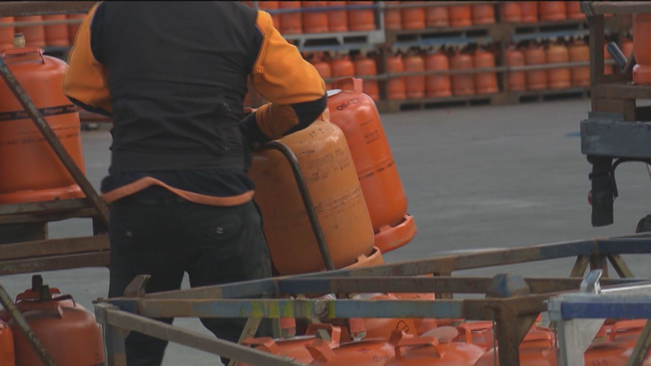 La bombona de butano sube un 4,95%, hasta los 13,37 euros
