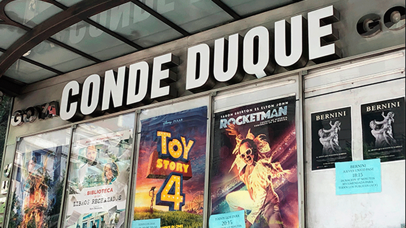 Cines Conde Duque de Goya en el distrito de Salamanca
