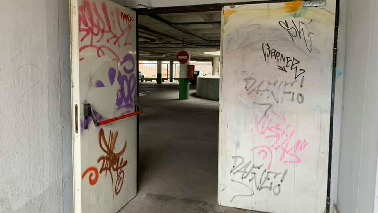 Este es el lamentable estado que presenta la estación de Cercanías de Majadahonda