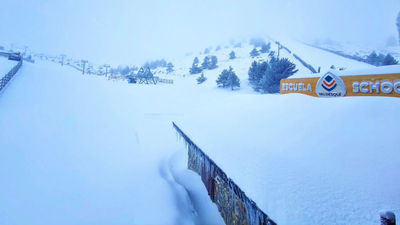 Valdesquí abre este viernes tras las últimas nevadas
