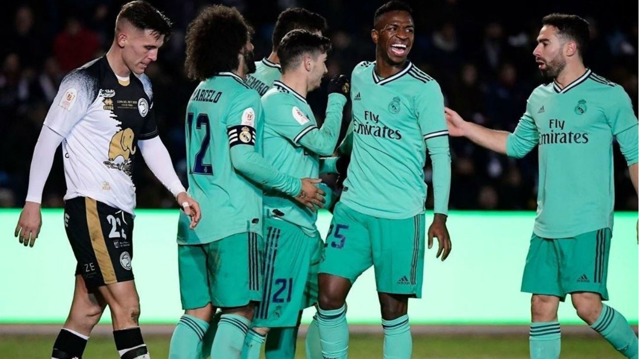 1-3. El Real Madrid, a octavos de la Copa tras ganar al Unionistas