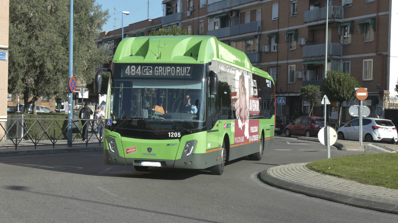 Autobús interurbano de Leganés