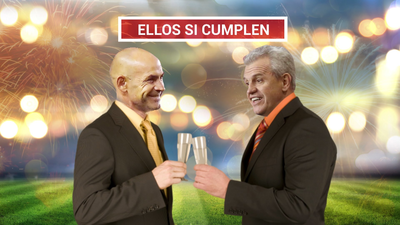 Aguirre y Jémez celebran el pase a octavos de la Copa