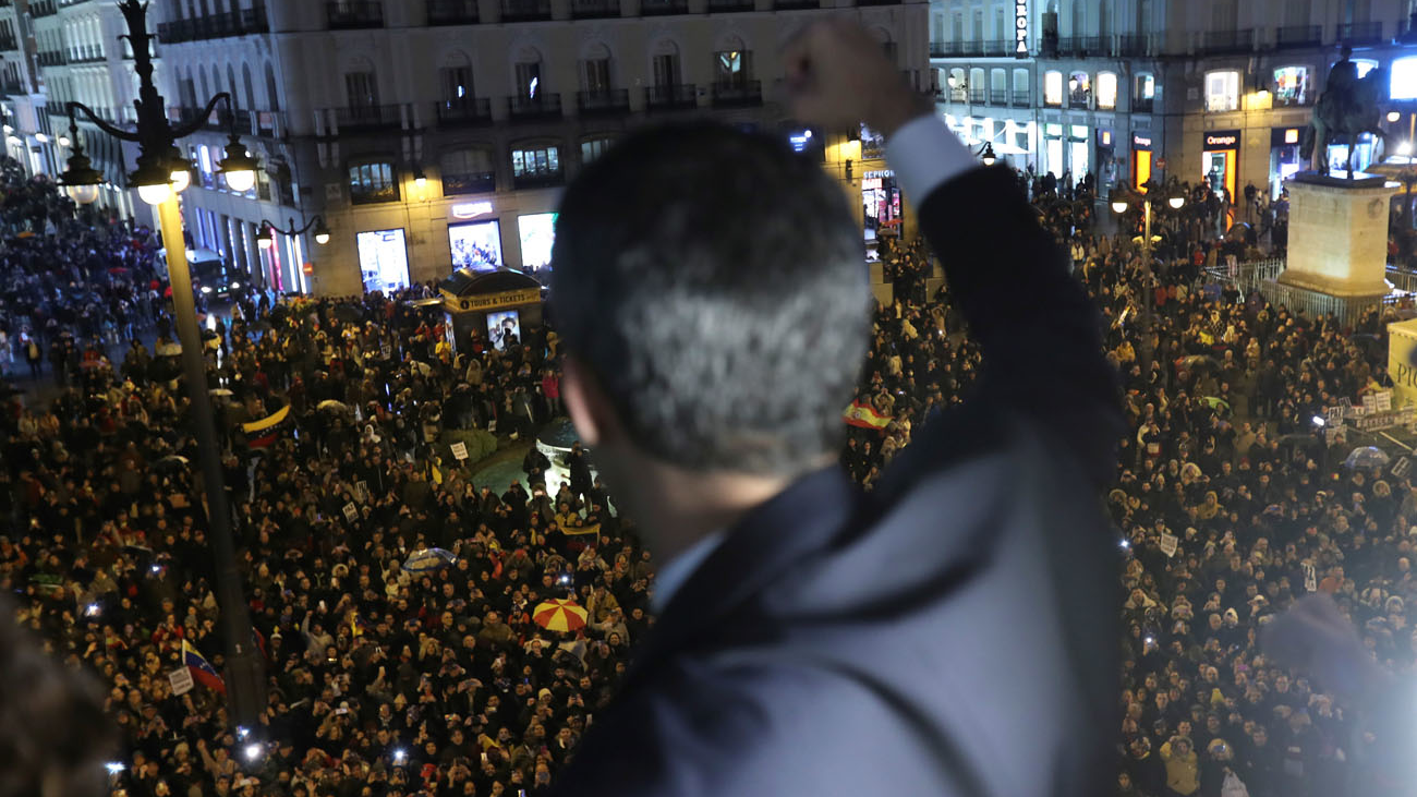 "Pronto estaremos juntos de nuevo", afirma Guaidó a los venezolanos en España
