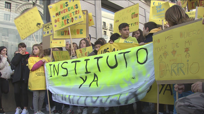 Vecinos de Butarque reclaman la construcción de un nuevo instituto