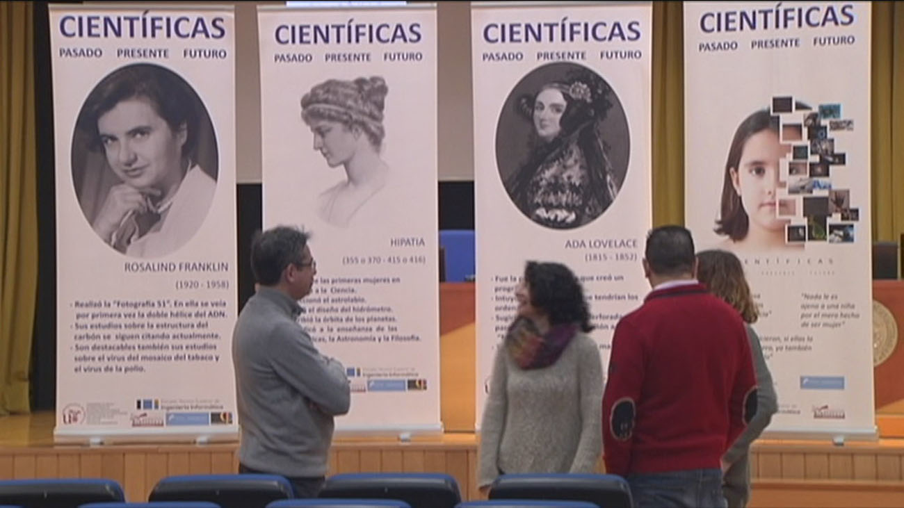 Cinco investigadoras españolas a escena