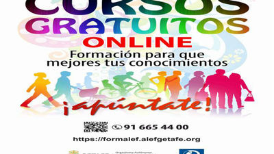 Cursos gratuitos para trabajadores en la Escuela Virtual del Ayuntamiento de Getafe