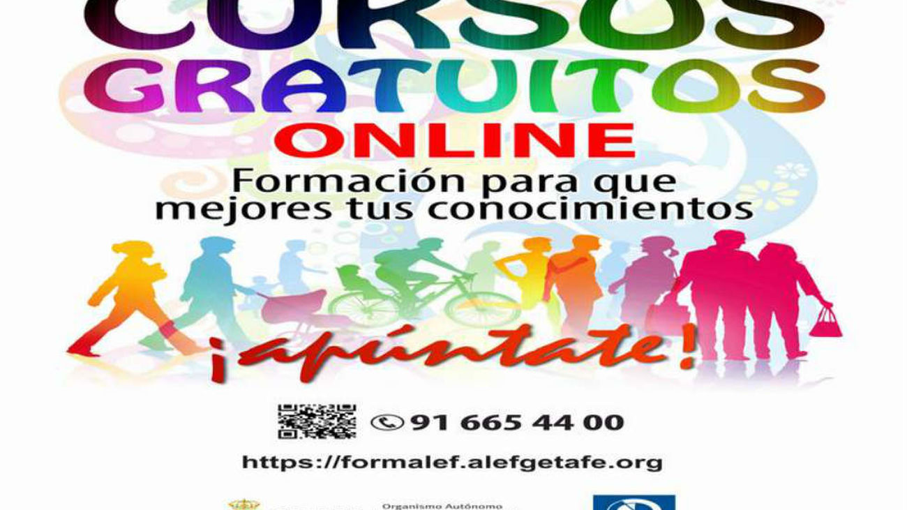 Cursos gratuitos para trabajadores en la Escuela Virtual del Ayuntamiento de Getafe