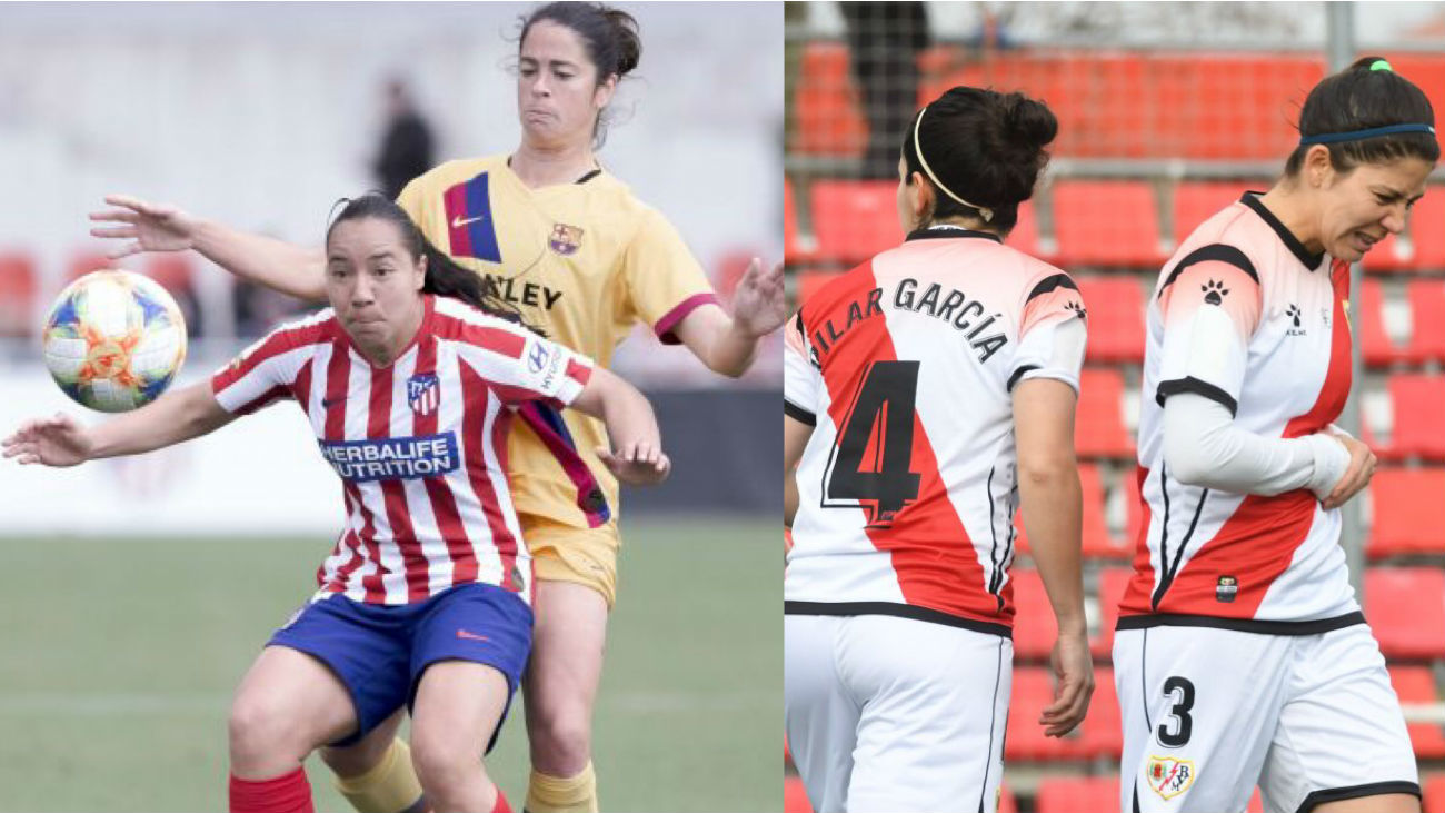 Atlético de Madrid-Barcelona y Rayo-Levante