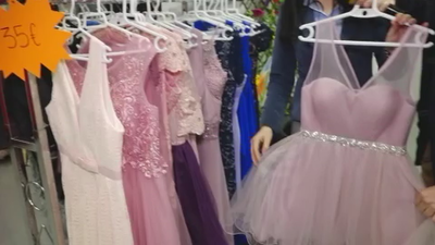 Vestidos de fiesta a precios de chollo en Parla