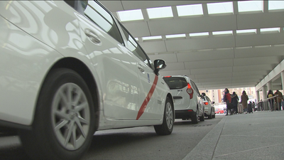 El taxi se renueva un año después de la huelga en Madrid