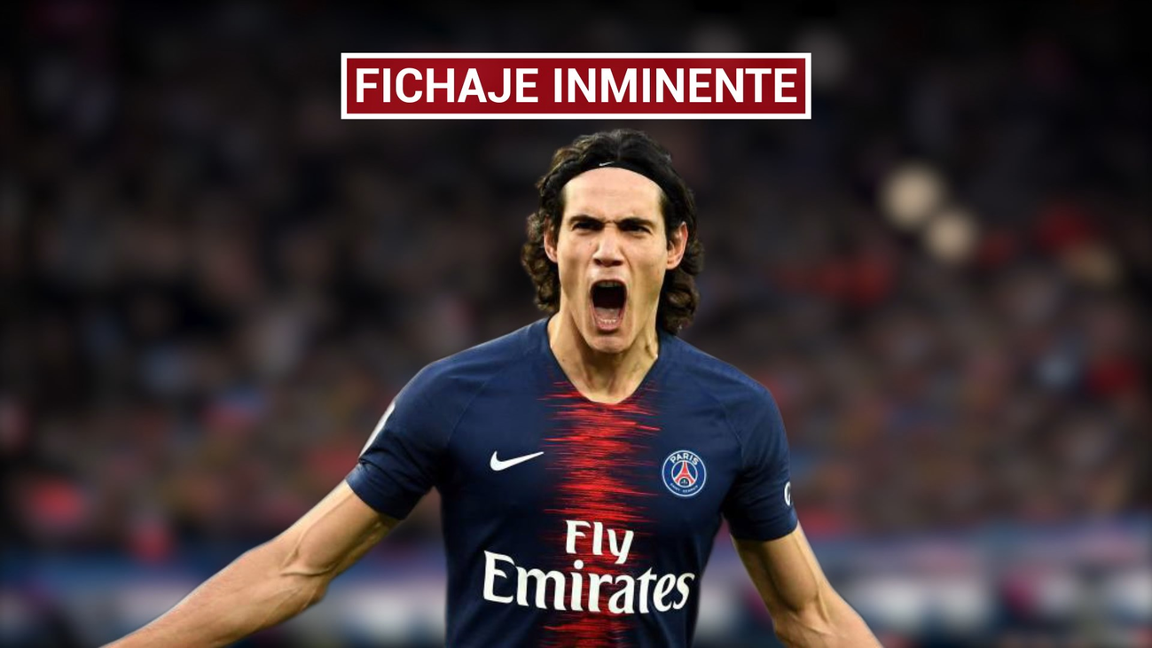 La llegada de Cavani al Atlético se hará oficial antes del derbi