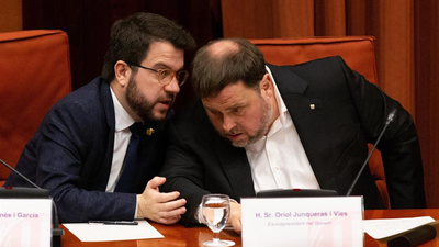 Junqueras advierte en el Parlament que volverán a hacer otro referéndum