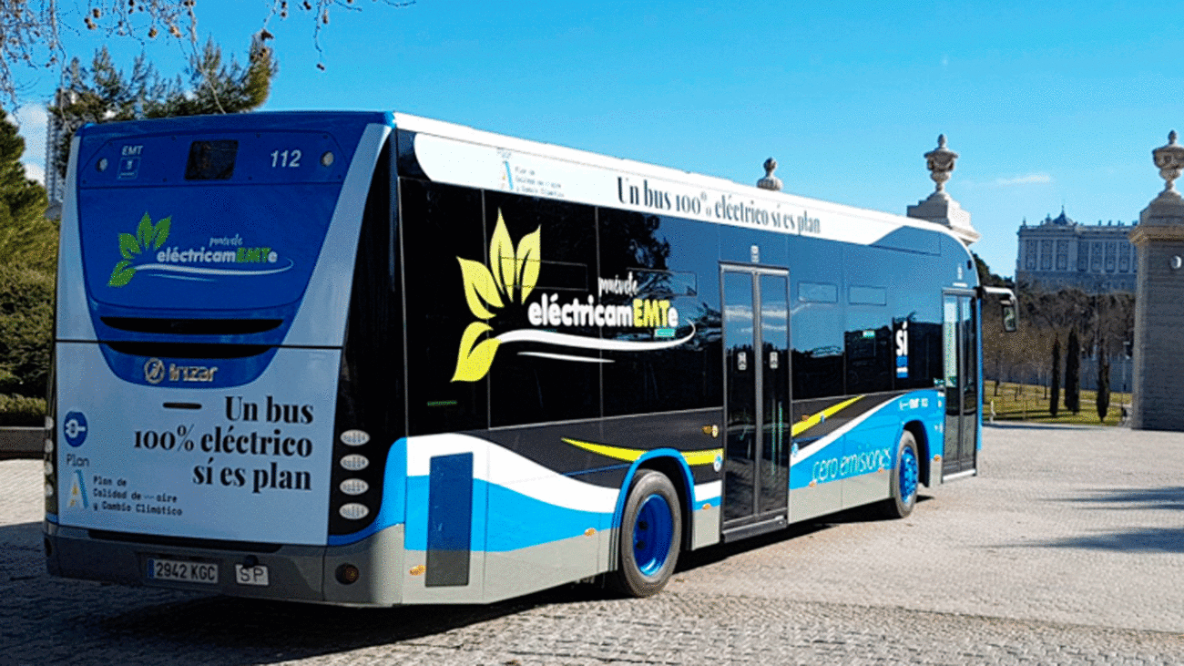 Autobús eléctrico de la EMT
