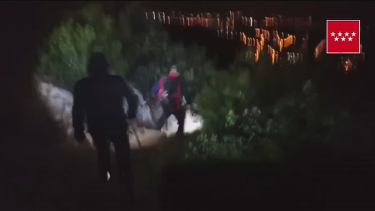 Un senderista es rescatado en La Pedriza tras quedar desorientado