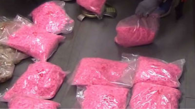 Detenido con más de 20.000 pastillas de éxtasis rosa en la estación de autobús de Méndez Alvaro