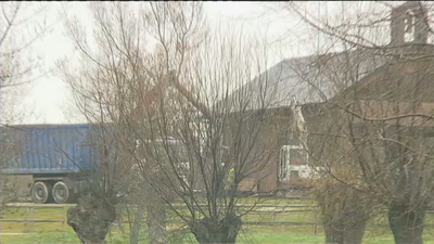 Comienza la demolición de la capilla de la 'vidente' Amparo Cuevas de El Escorial