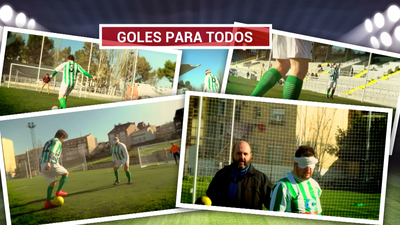 Betis San Isidro, líder de la liga de fútbol para ciegos