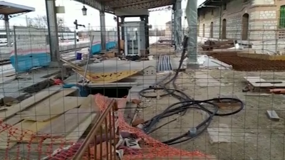 Denuncian el pésimo estado de la estación del cercanías en Aranjuez