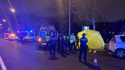 Muere una niña de 3 años atropellada por una motocicleta en la avenida de Asturias