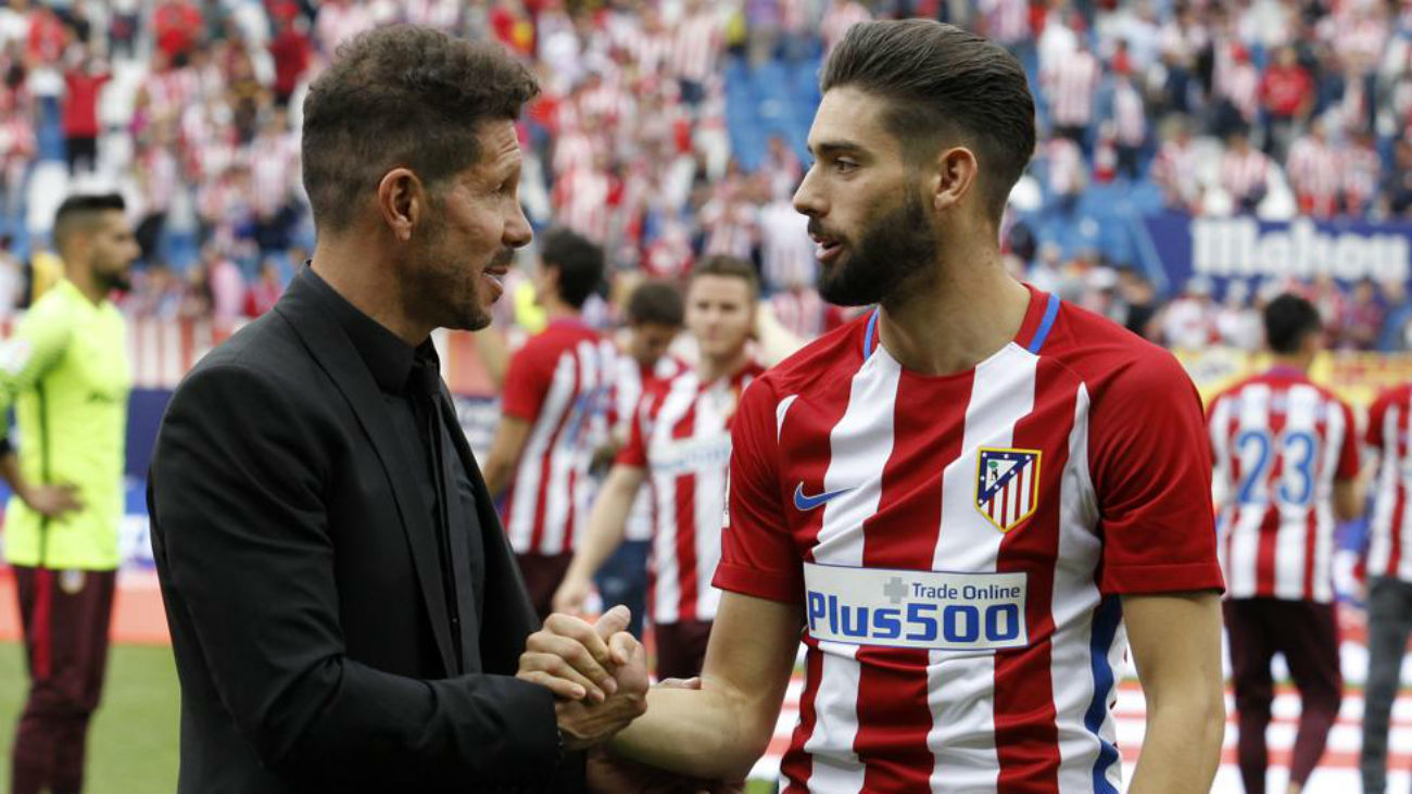 Simeone: "De Carrasco me gustaron sus ganas de querer venir"