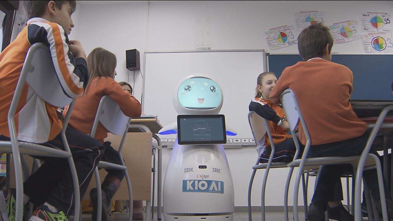 Robots contra el acoso escolar en Sevilla la Nueva