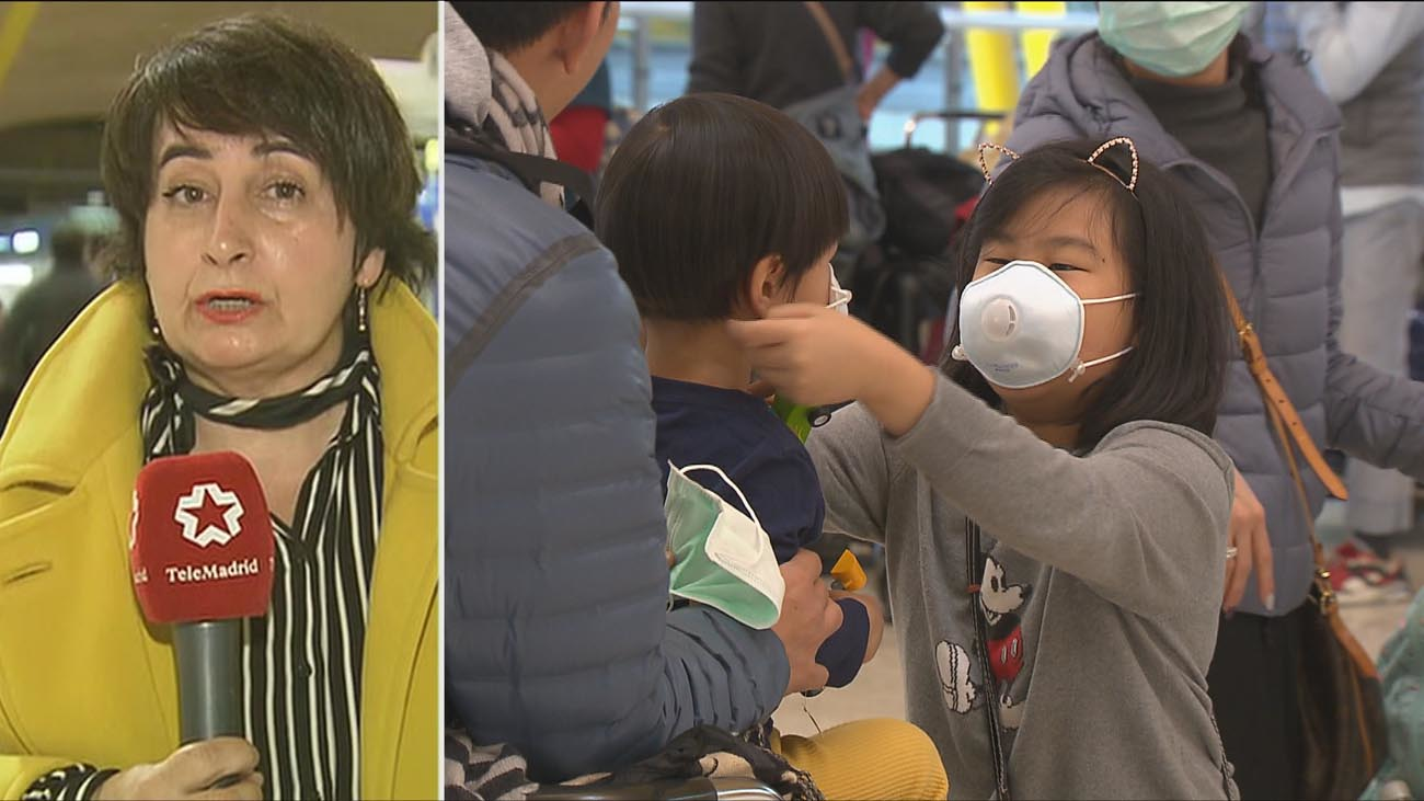 Agotadas las existencias de mascarillas en las farmacias del aeropuerto de Barajas