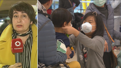 Agotadas las existencias de mascarillas en las farmacias del aeropuerto de Barajas