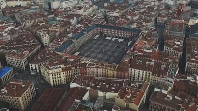 Denunciado por volar un dron sin autorización sobre la Plaza Mayor de Madrid