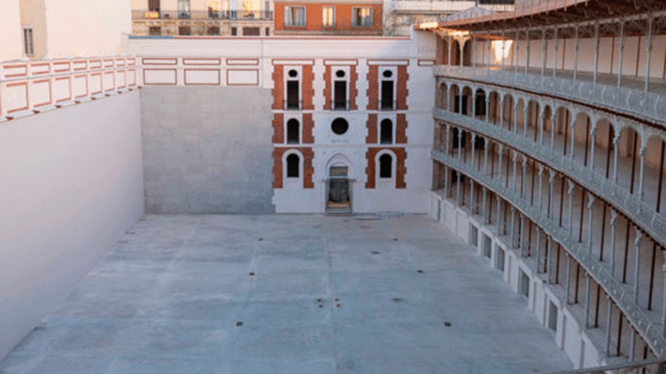 El frontón Beti Jai de Madrid