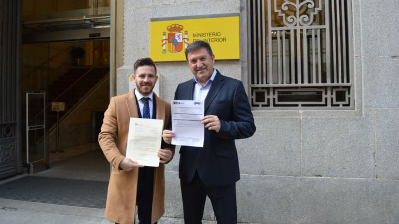 El alcalde de Humanes solicita a Marlaska un Puesto Principal de la Guardia Civil