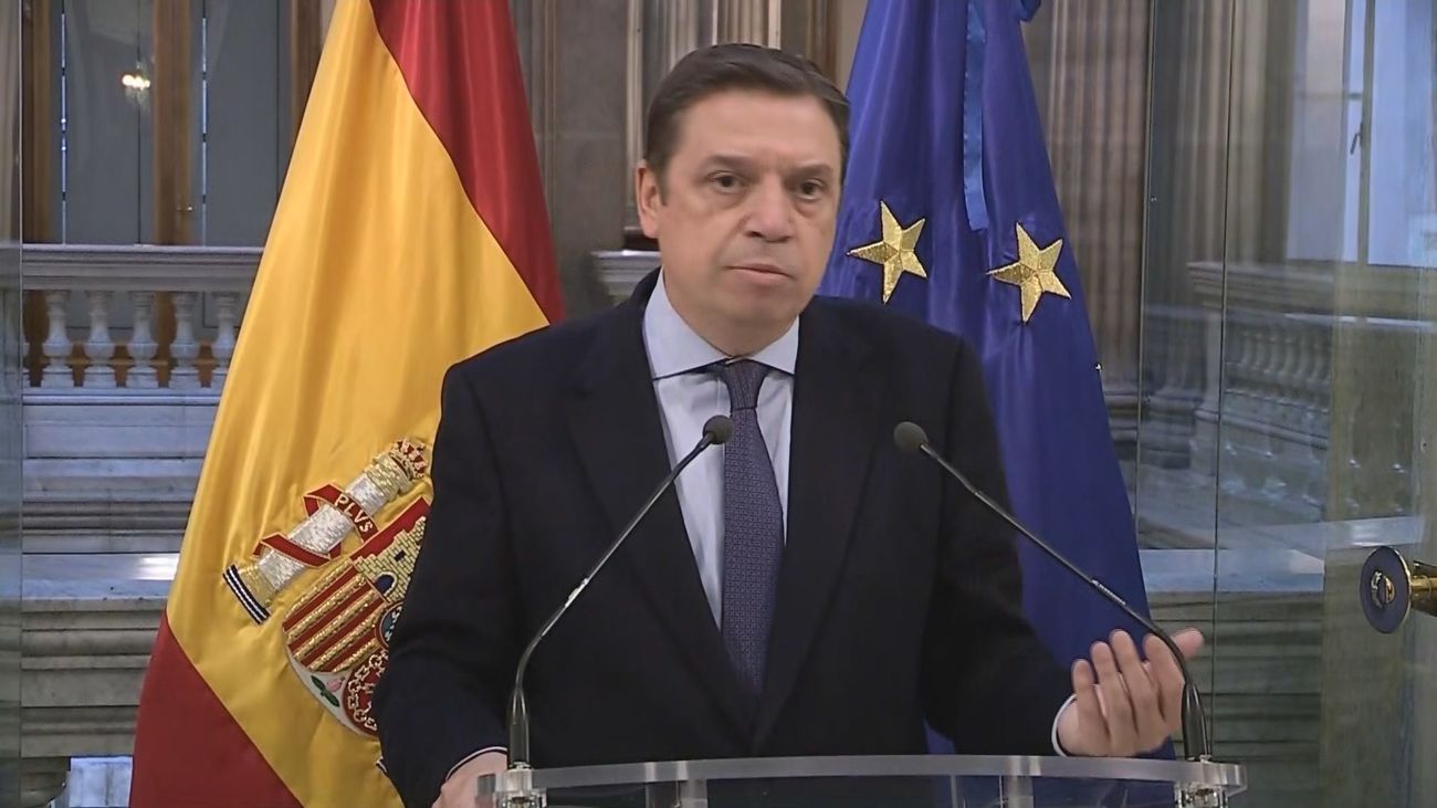 El ministro de Agricultura, Pesca y Alimentación, Luis Planas