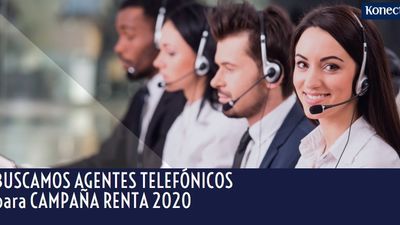 Oportunidad de trabajo para 600 personas en la campaña de la Renta
