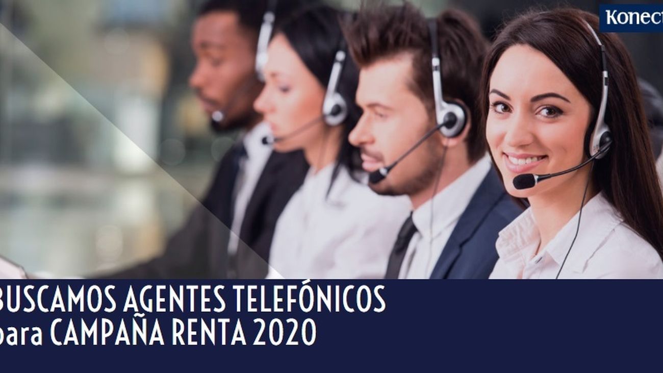 Oportunidad de trabajo para 600 personas en la campaña de la Renta